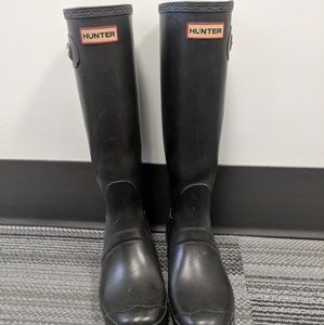 ::Hunter original tall rain boots::